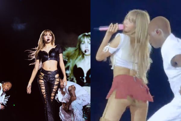 ▲▼Lisa肉色安全褲遭誤會沒穿　KIMIKO揭專業真相：對演出重視。（圖／翻攝自Lisa IG、X）