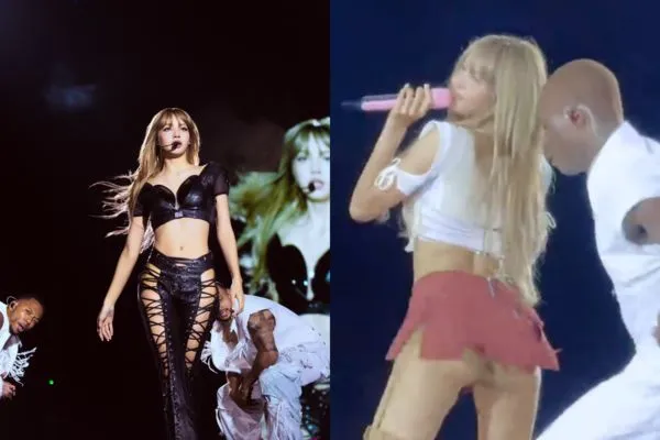 ▲▼Lisa肉色安全褲遭誤會沒穿　KIMIKO揭專業真相：對演出重視。（圖／翻攝自Lisa IG、X）