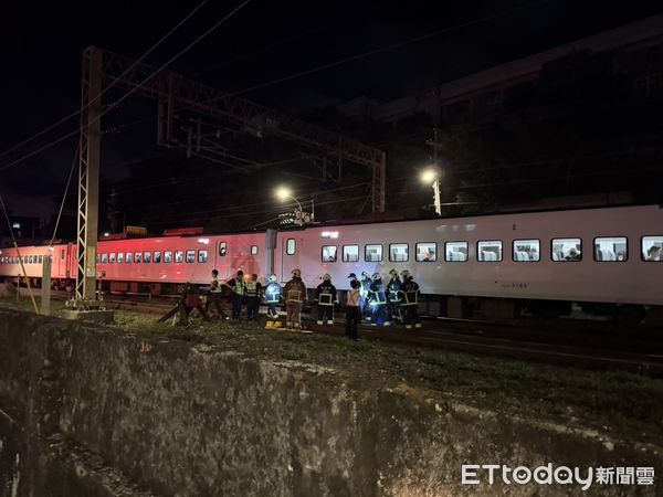 ▲▼瑞芳平交道行人遭自強號火車撞、身首分離。（圖／記者郭世賢翻攝）