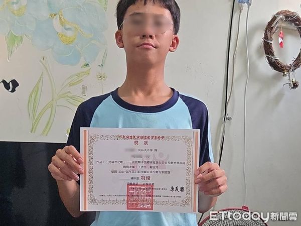 ▲水里鄉家扶兒小全參加2025年全國公民行動方案競賽，獲國中組特優。（圖／南投家扶中心提供）