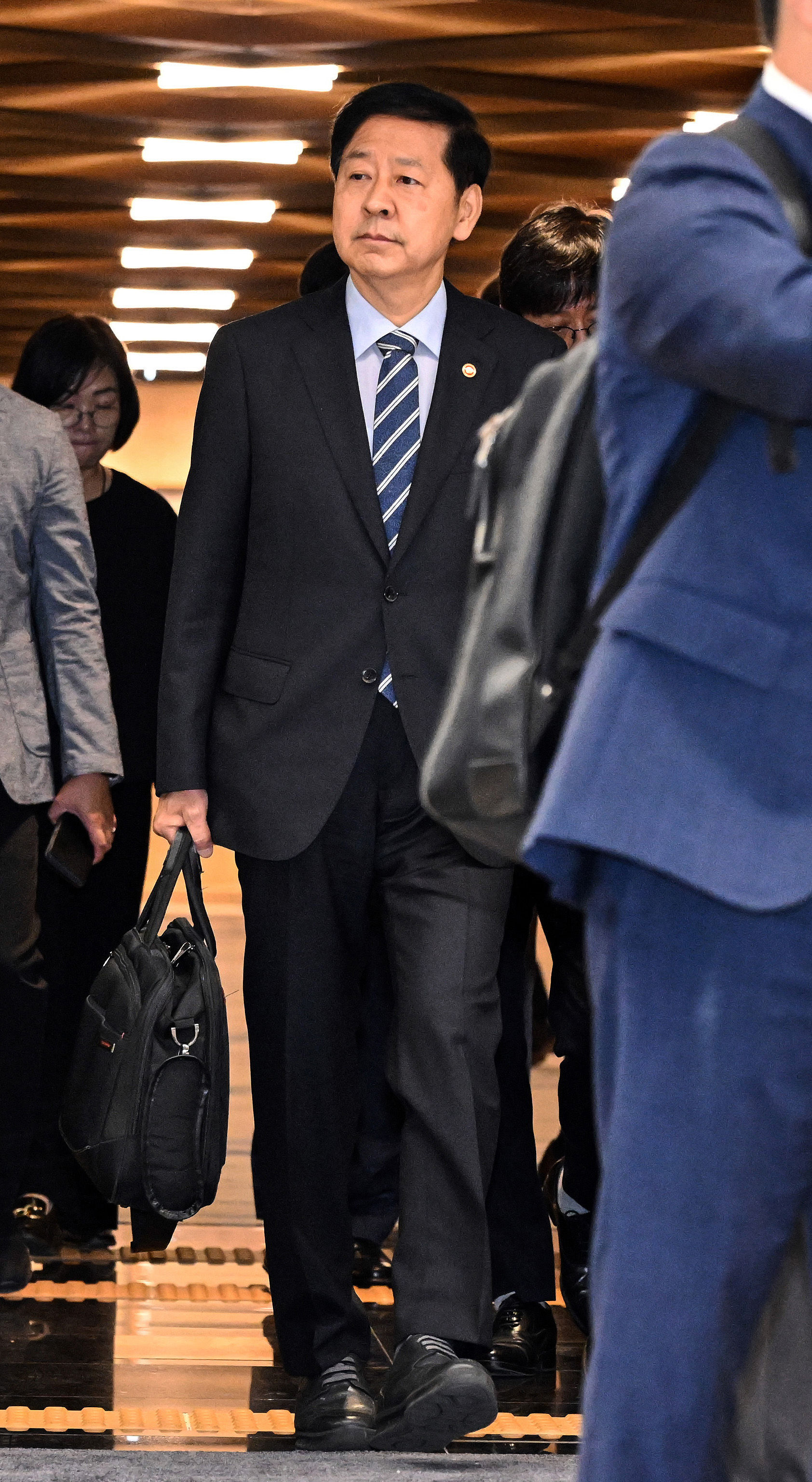 ▲▼具潤哲原本已抵達仁川機場，卻突遭美方通知取消會談。（圖／達志影像／newscom）