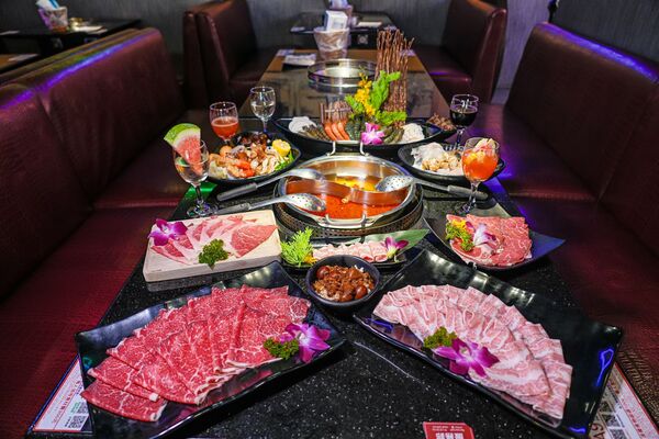 ▲▼馬辣頂級麻辣鍋 漢口店。（圖／部落客混血珊莎的奇幻旅程授權提供）