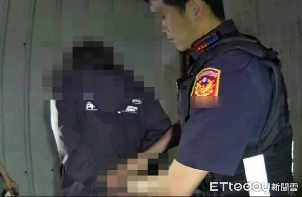 ▲▼無業男子深夜爽騎別人機車，才騎500公尺當街被警方包夾。（圖／民眾提供，下同）