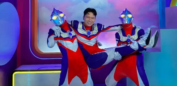 ▲▼ 周靄宏在新歌MV化身奧特曼。（圖／周靄宏本人提供）