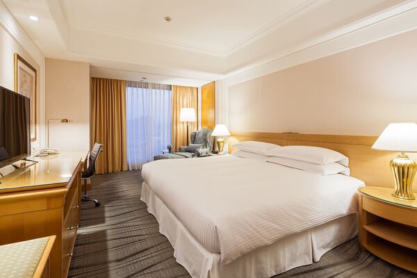 ▲瓏山林台北中和飯店精緻客房。（圖／業者提供）