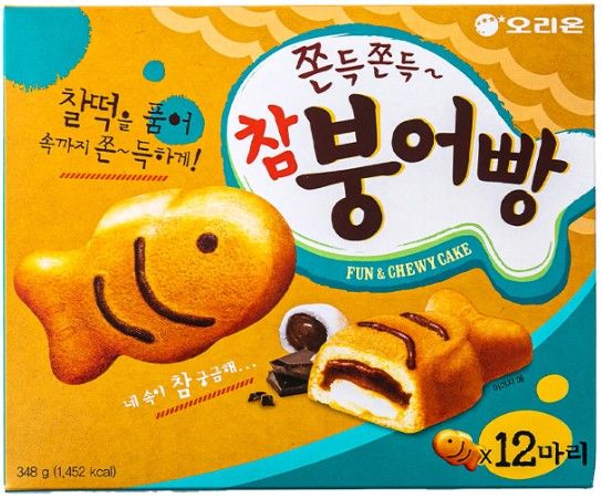 ▲▼南韓知名零食「巧克力麻糬鯛魚燒蛋糕」被顧客投訴發現黴菌，業者緊急回收。（圖／翻攝自韓網）