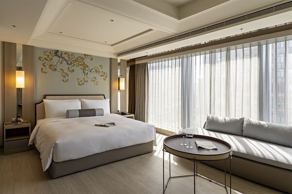 ▲瀚寓酒店與台灣手工皮鞋品牌「林果良品」合推住房優惠，每晚6,990元起。（圖／業者提供）