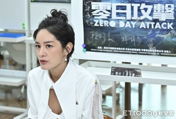 ▲▼《零日攻擊》Janet聯訪。（圖／記者李毓康攝）