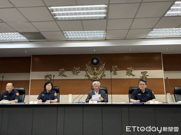 ▲警政署長張榮興24日主持全台選前維安專案會議，通令全台警預判罷免投票情勢、主動掌握維持投票活動順利進行。（圖／記者張君豪翻攝）