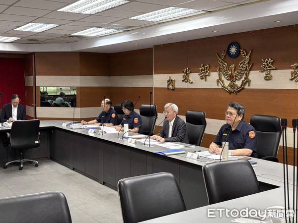 ▲警政署長張榮興24日主持全台選前維安專案會議，通令全台警預判罷免投票情勢、主動掌握維持投票活動順利進行。（圖／記者張君豪翻攝）