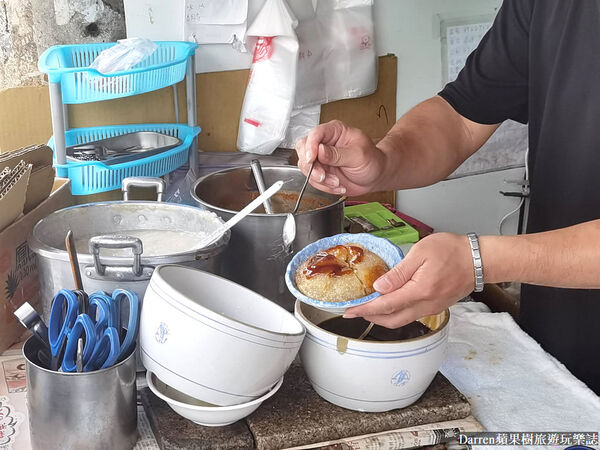 ▲▼肉圓壽。（圖／部落客Darren蘋果樹旅遊玩樂誌授權提供）