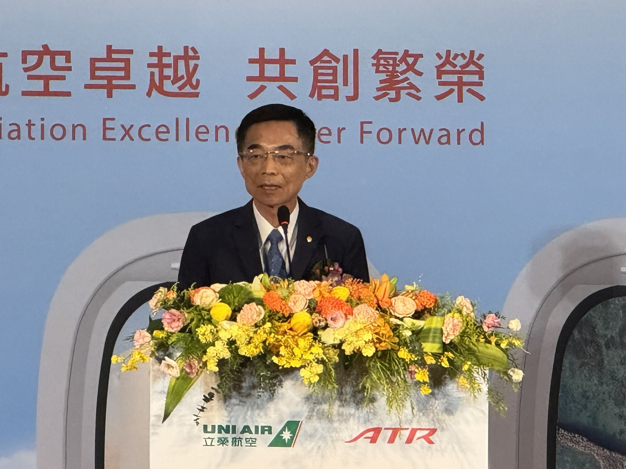 ▲▼立榮航空董事長林志忠。（圖／記者李姿慧攝）