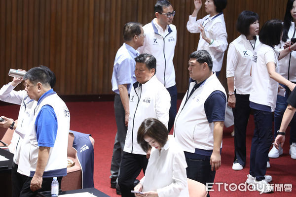 ▲立法院針對大法官提名行使同意權，國民黨團決議票投不同意。（圖／記者林敬旻攝）