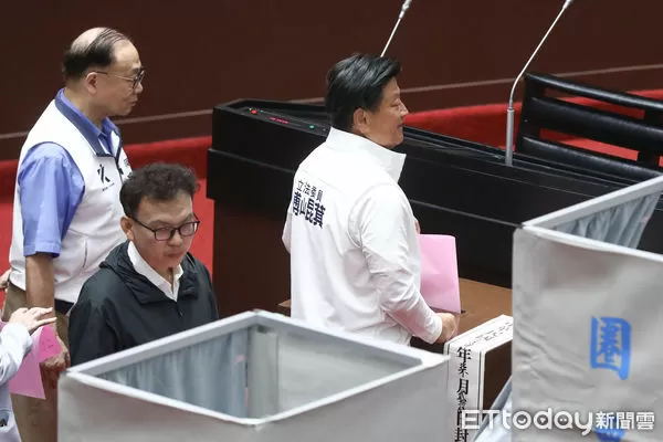 ▲立法院針對大法官提名行使同意權，國民黨團決議票投不同意。（圖／記者林敬旻攝）