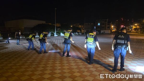 ▲警方獲報廟旁傳槍響，2度搜索都沒有找到彈殼。（圖／記者葉品辰攝）