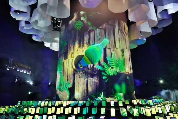 ▲▼大阪萬國博覽會｜Tech World 台灣館。（圖／部落客Mika出走美食日誌授權提供）