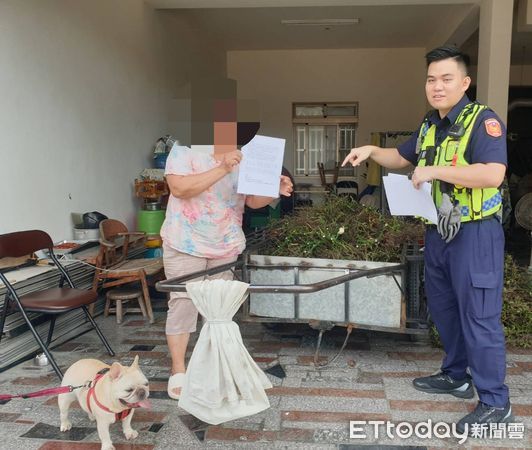 ▲枋寮警方防詐、防竊宣導。（圖／記者陳崑福翻攝）