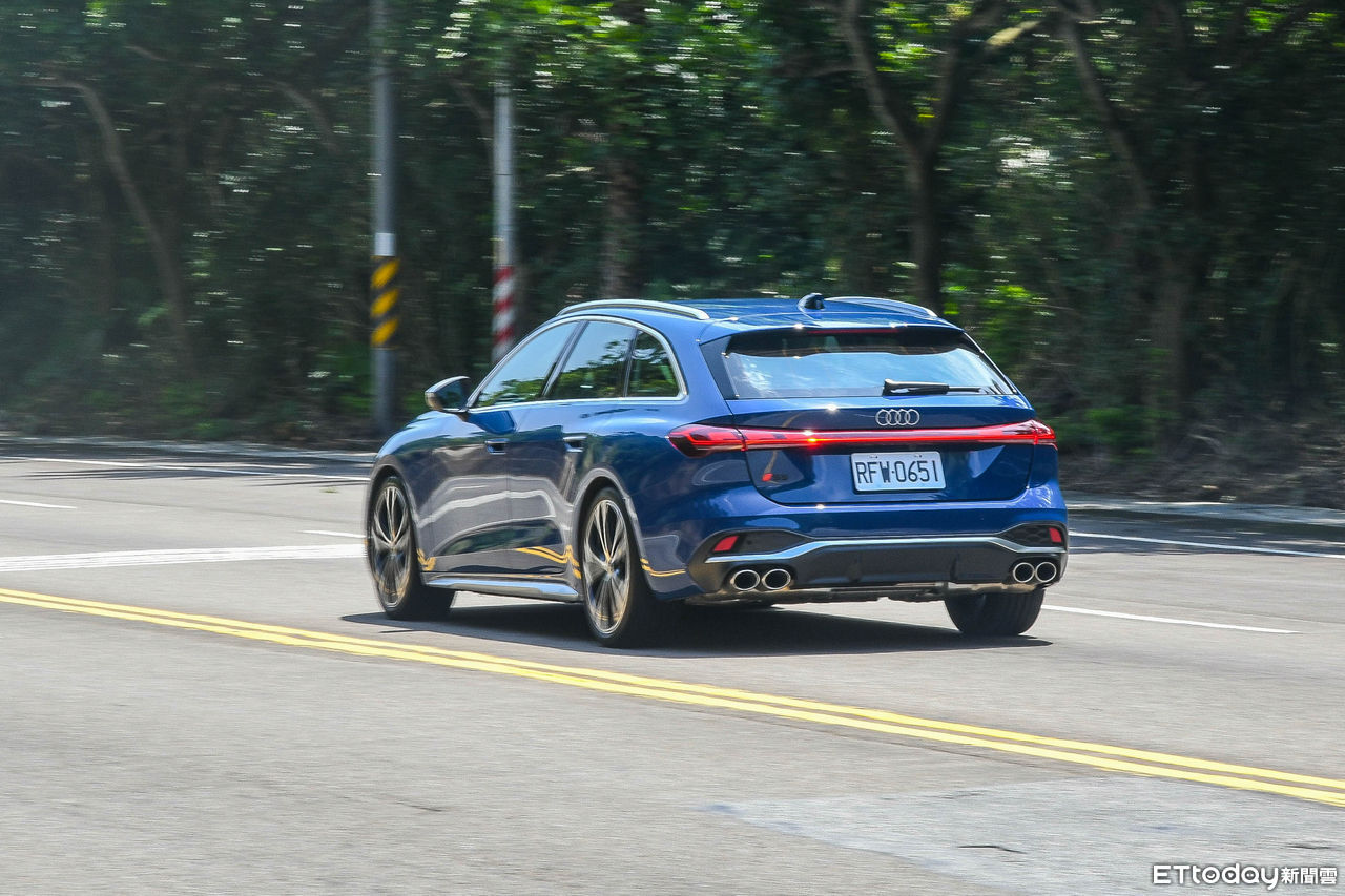 ▲Audi全新S5不僅熱血爽快，旅行車大空間又能勝任家用需求。（圖／記者徐煜展攝）