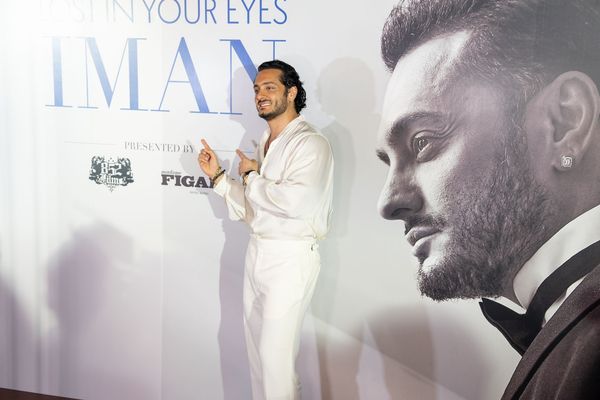 ▲「波斯男神」Iman從醫生變演員，近期推出寫真集，並由何超監製。（圖／862 Films提供）