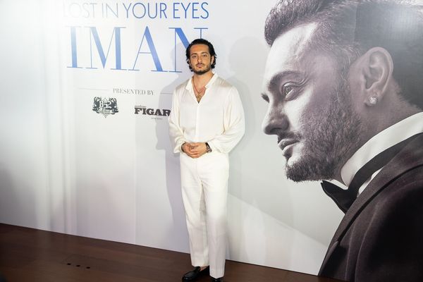 ▲「波斯男神」Iman從醫生變演員，近期推出寫真集，並由何超監製。（圖／862 Films提供）