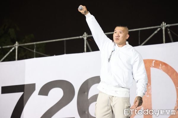 ▲▼館長陳之漢出席「不同意罷免」選前之夜。（圖／記者徐文彬攝）
