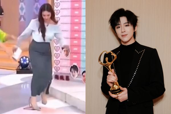 ▲▼Sandy踩劉宇寧照片掀風波　狄志為「相信他看到了」。（圖／翻攝自小姐不熙娣、劉宇寧微博）