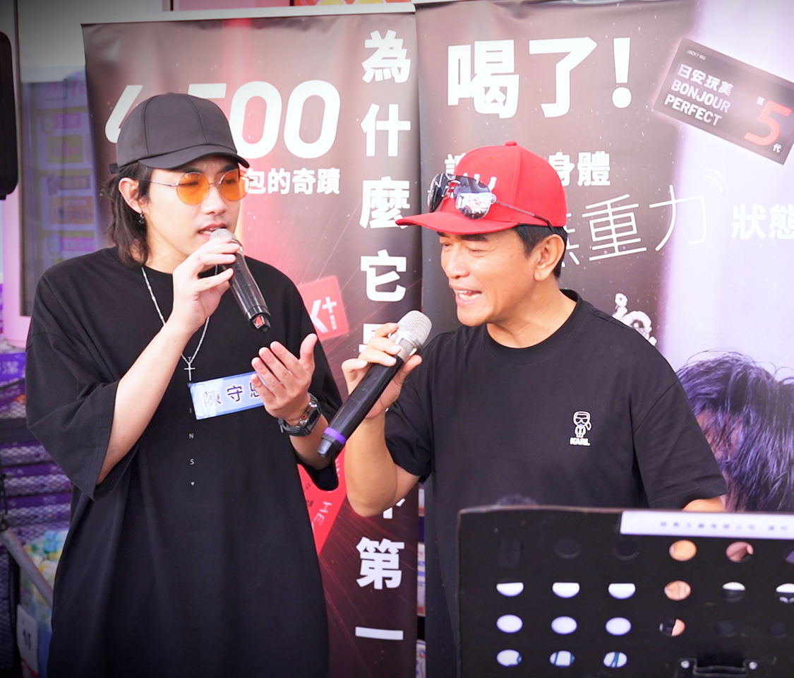 ▲▼吳宗憲新簽下陳守恩。（圖／容易文創提供）