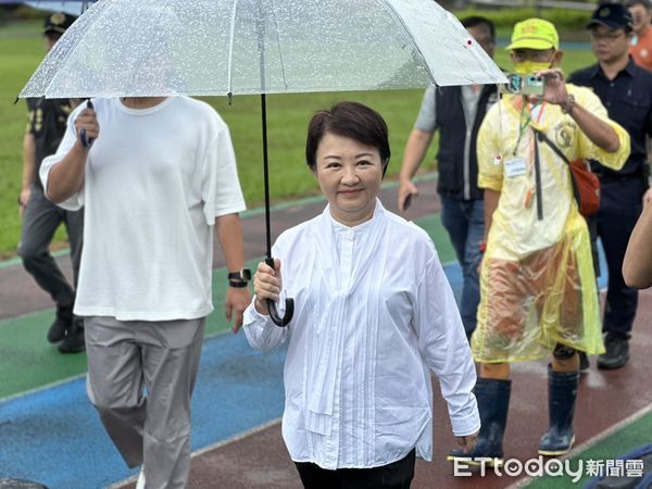▲▼盧秀燕,投票,大罷免,台中市長。（圖／記者許權毅攝）