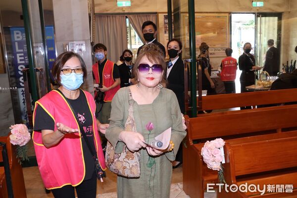 ▲▼林沖告別式，眾星到場。（圖／記者蔡琛儀攝）