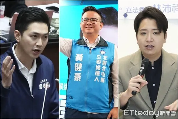 ▲▼台中大罷免，廖偉翔、黃建豪、羅廷瑋。（合成圖／記者屠惠剛攝、黃健豪競總提供）