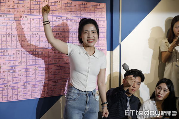 ▲國民黨立委徐巧芯726挺過被罷免。（資料照／記者湯興漢攝）