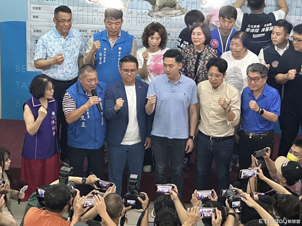 國民黨台中黨部嗨喊25：0　盧秀燕子弟兵：民主要包容雜質