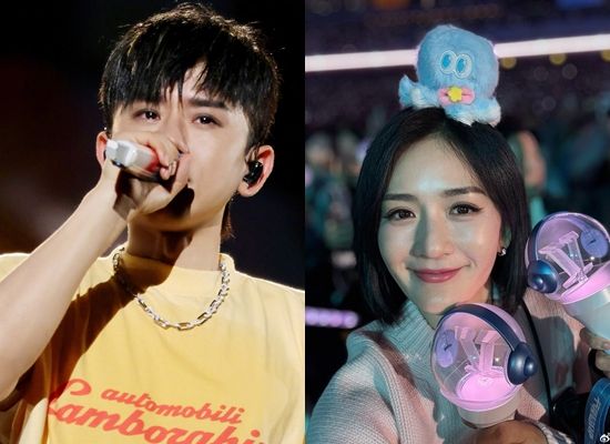 ▲謝娜趕不上張傑演唱會大哭。（圖／翻攝自微博）