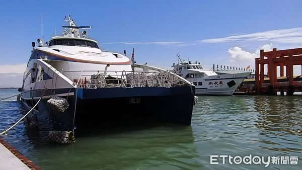 ▲▼金門水頭往返廈門五通航班暫停行駛。（圖／記者林名揚翻攝)