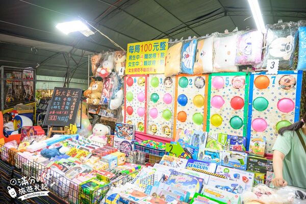 ▲▼埔里城觀光夜市。（圖／部落客滿分的旅遊札記授權提供）