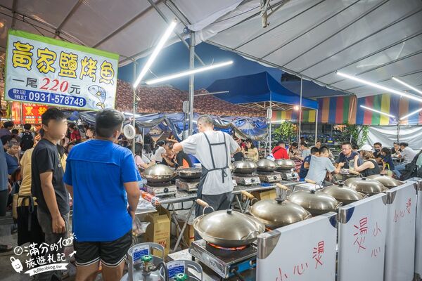 ▲▼埔里城觀光夜市。（圖／部落客滿分的旅遊札記授權提供）