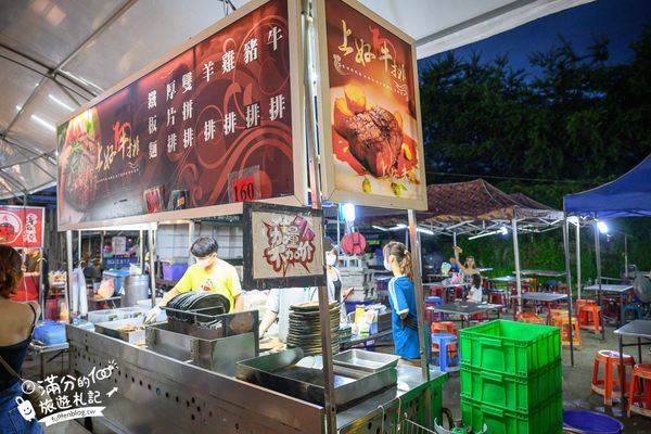 ▲▼埔里城觀光夜市。（圖／部落客滿分的旅遊札記授權提供）