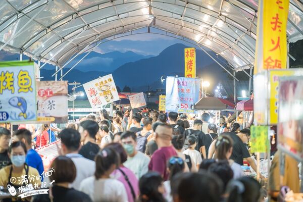 ▲▼埔里城觀光夜市。（圖／部落客滿分的旅遊札記授權提供）