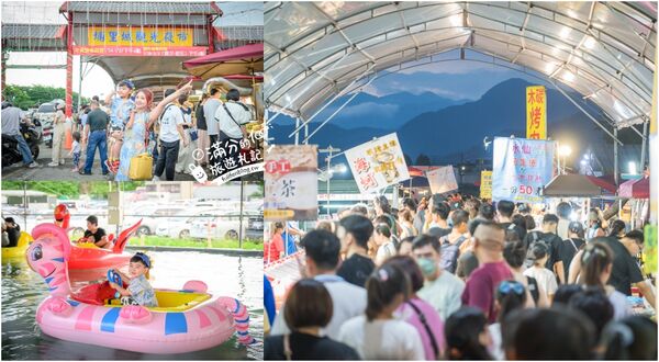 ▲▼埔里城觀光夜市。（圖／部落客滿分的旅遊札記授權提供）