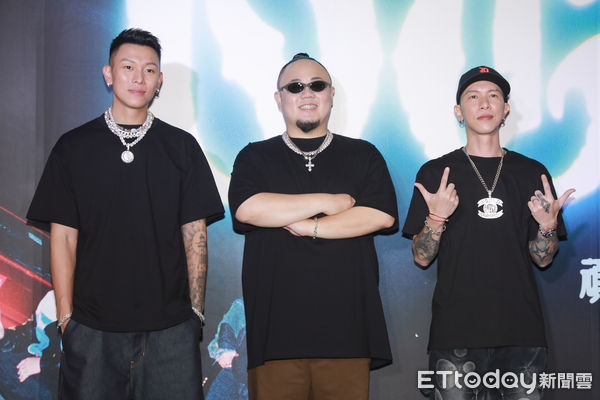 ▲▼頑童MJ116 OGS演唱會最終場 會後記者會-瘦子，小春，大淵。（圖／記者周宸亘攝）