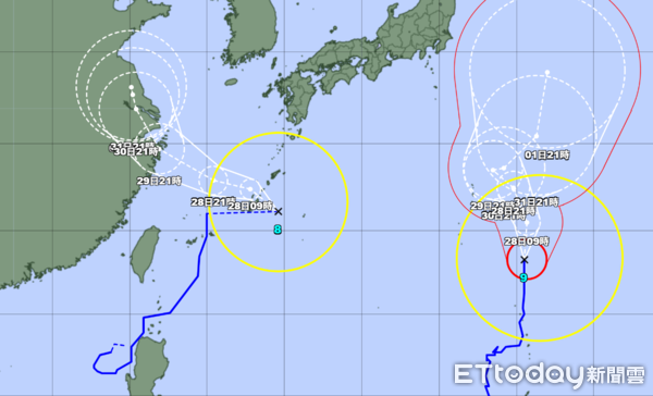 ▲▼             。（圖／取自日本氣象廳網站）