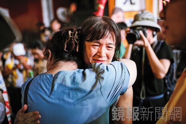 大罷免首波投票結果讓支持者心碎。（鏡報鄒保祥）