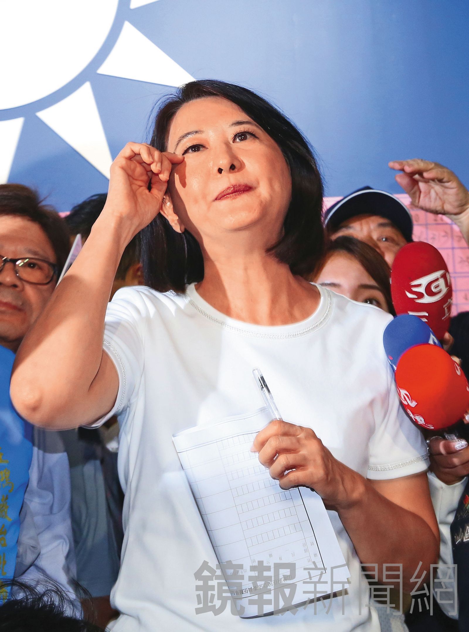 加上這次罷免，王鴻薇「3年選3次」都過關，躍升藍營女戰神。（鏡報董孟航）