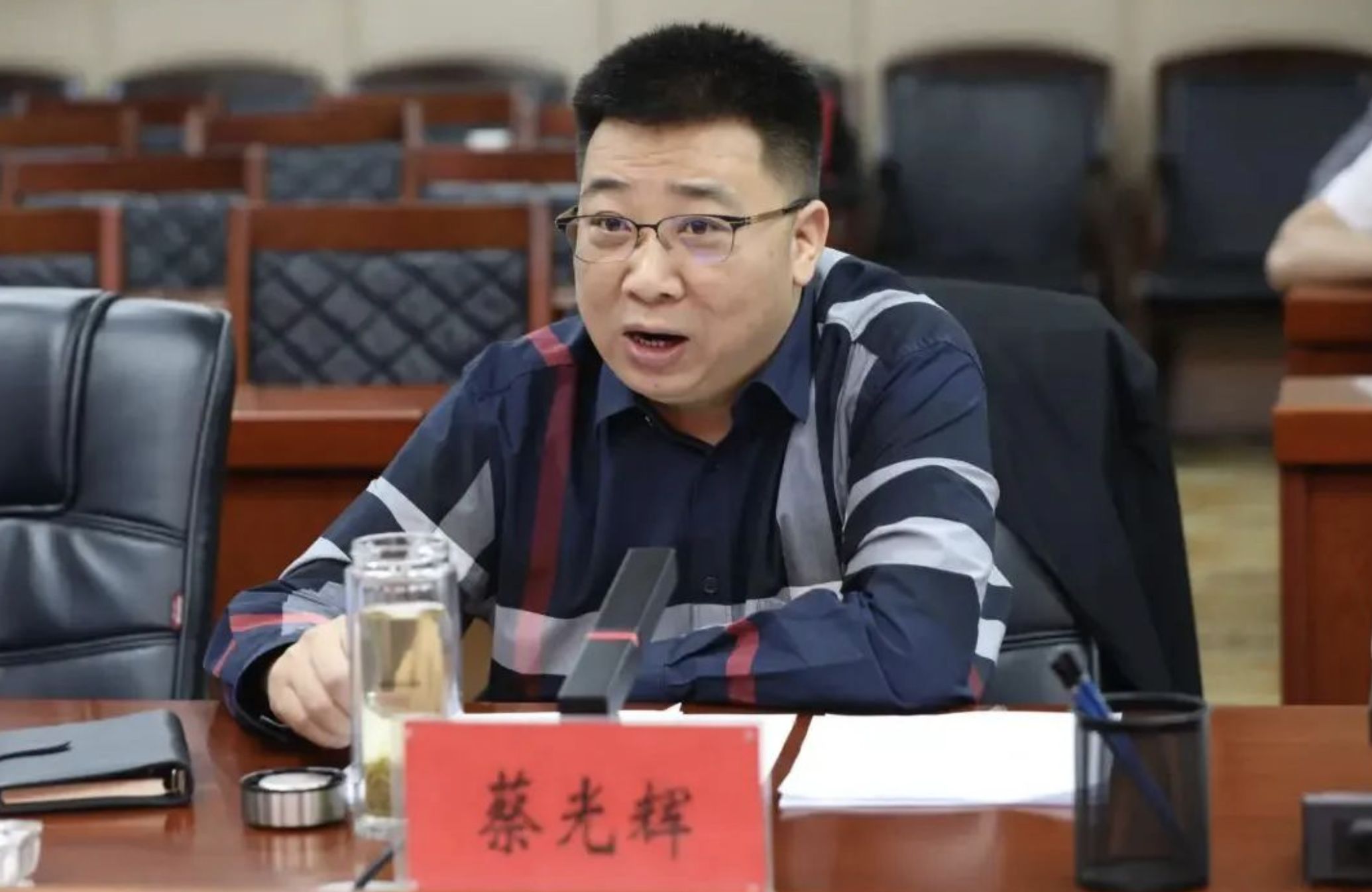 ▲前貴州出版集團總經理蔡光輝。（圖／翻攝微博）