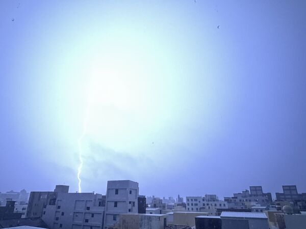 ▲▼澎湖閃電             。（圖／民眾提供）