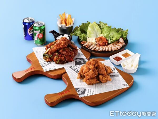 ▲▼bb.q CHICKEN推出「爸氣豪爽餐」。（圖／業者提供）