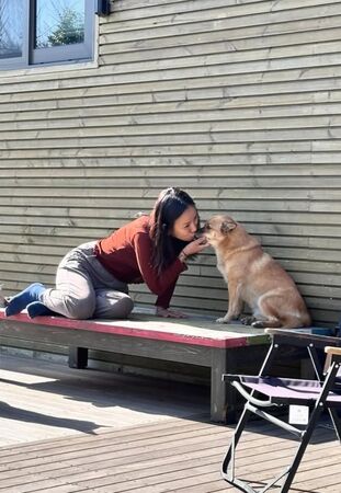 ▲李孝利是圈內出了名的愛狗人士。（圖／翻攝自李孝利IG）