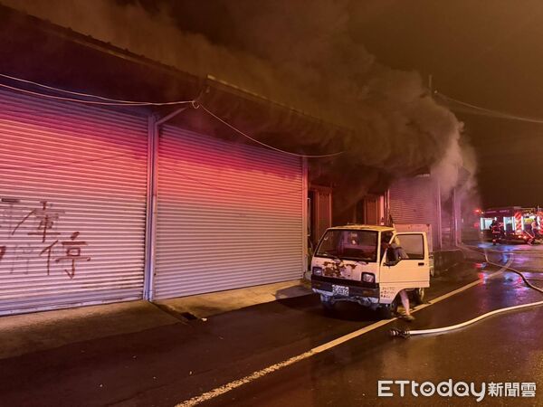 ▲國姓鄉南港路住宅日前深夜傳火警。（圖／記者高堂堯翻攝，下同）