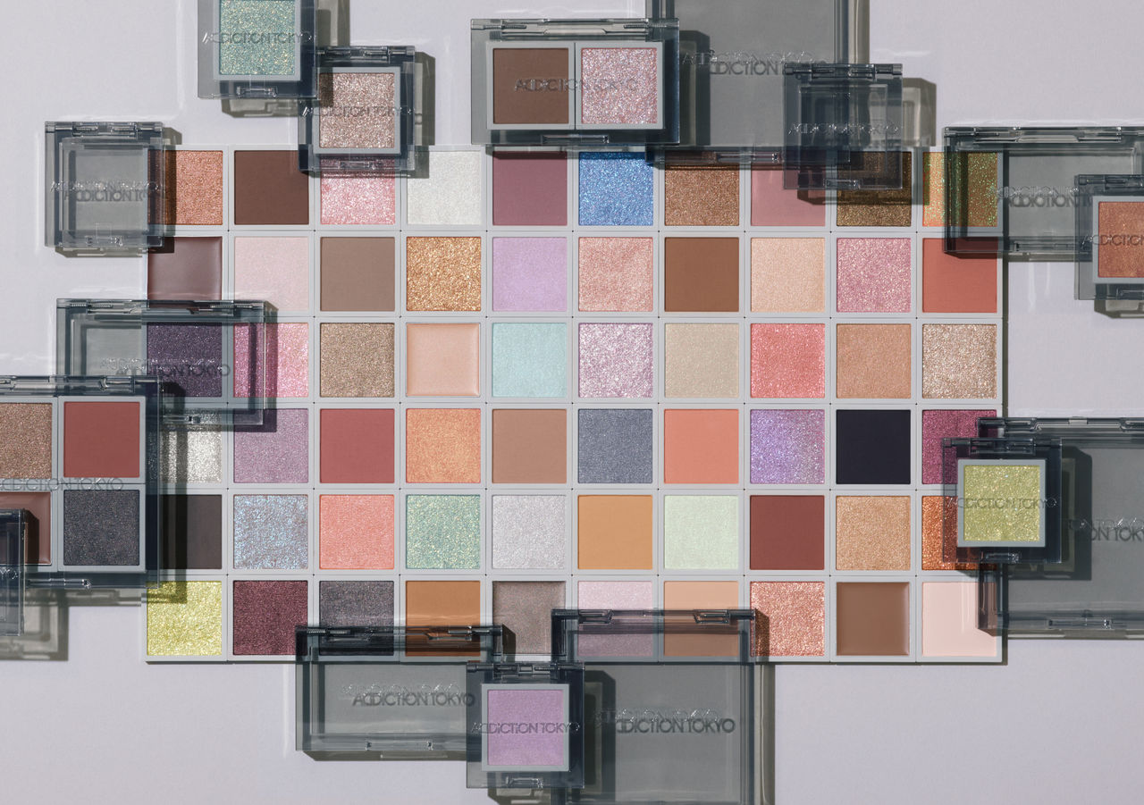 SUQQU,ADDICTION,RMK,眼影,單色眼影,彩妝。（圖／品牌提供）