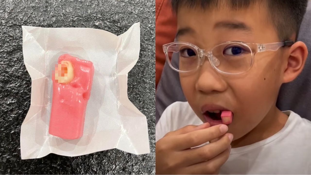 小孩怕拔牙？給他一顆嗨啾　爸媽笑：比牙線還狠！